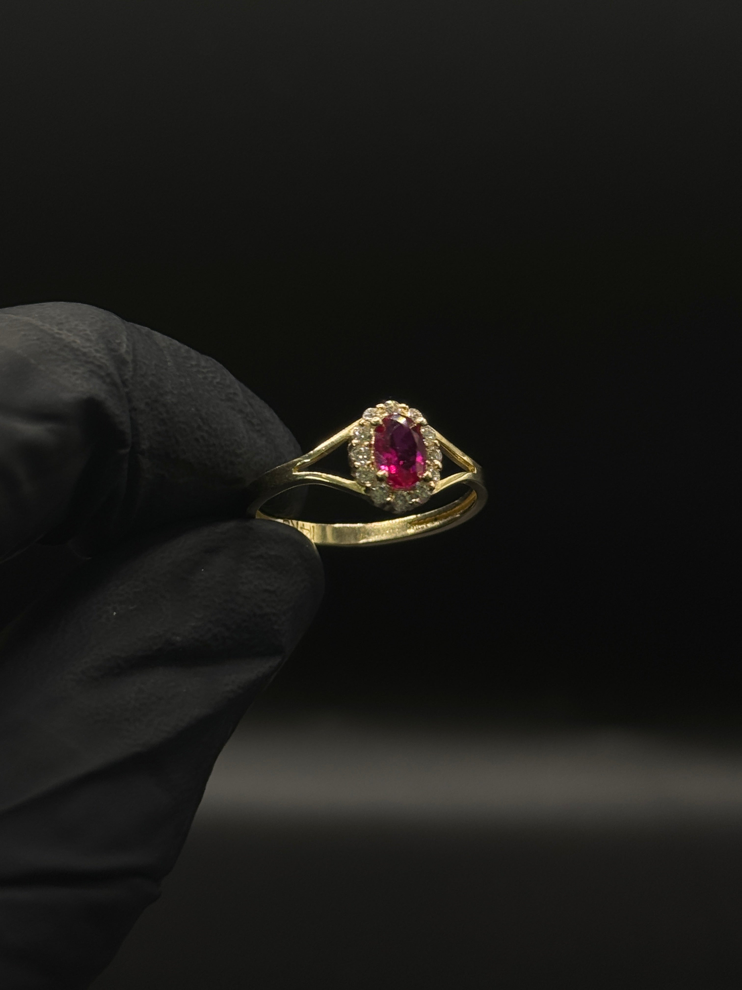 Womens Ruby Ring image 0