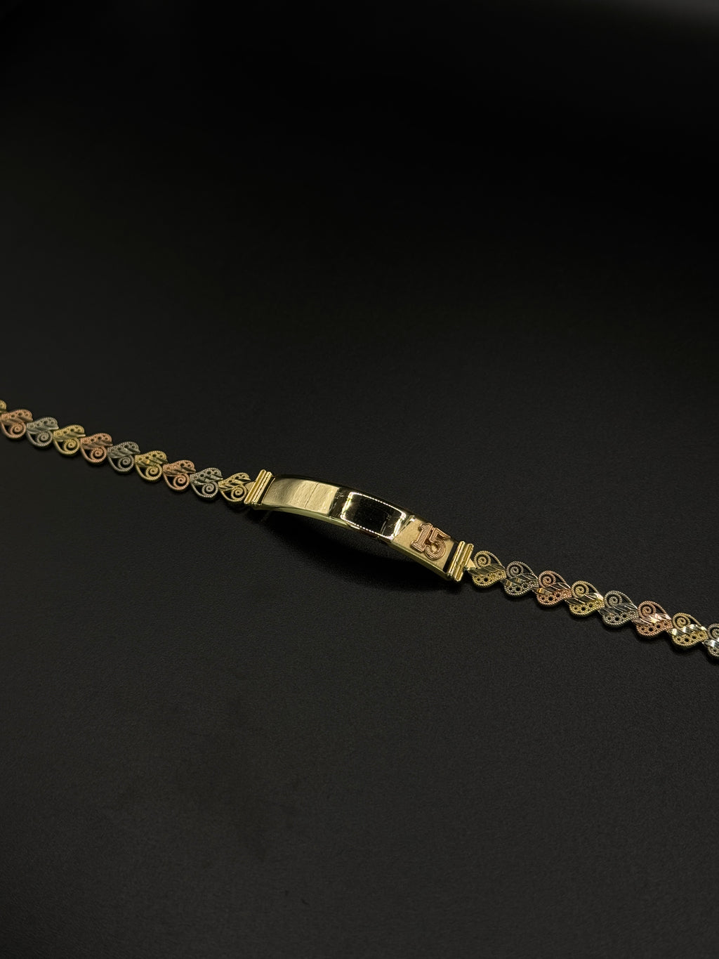 Women's 3 Tone Quinceañera Bracelet image 0