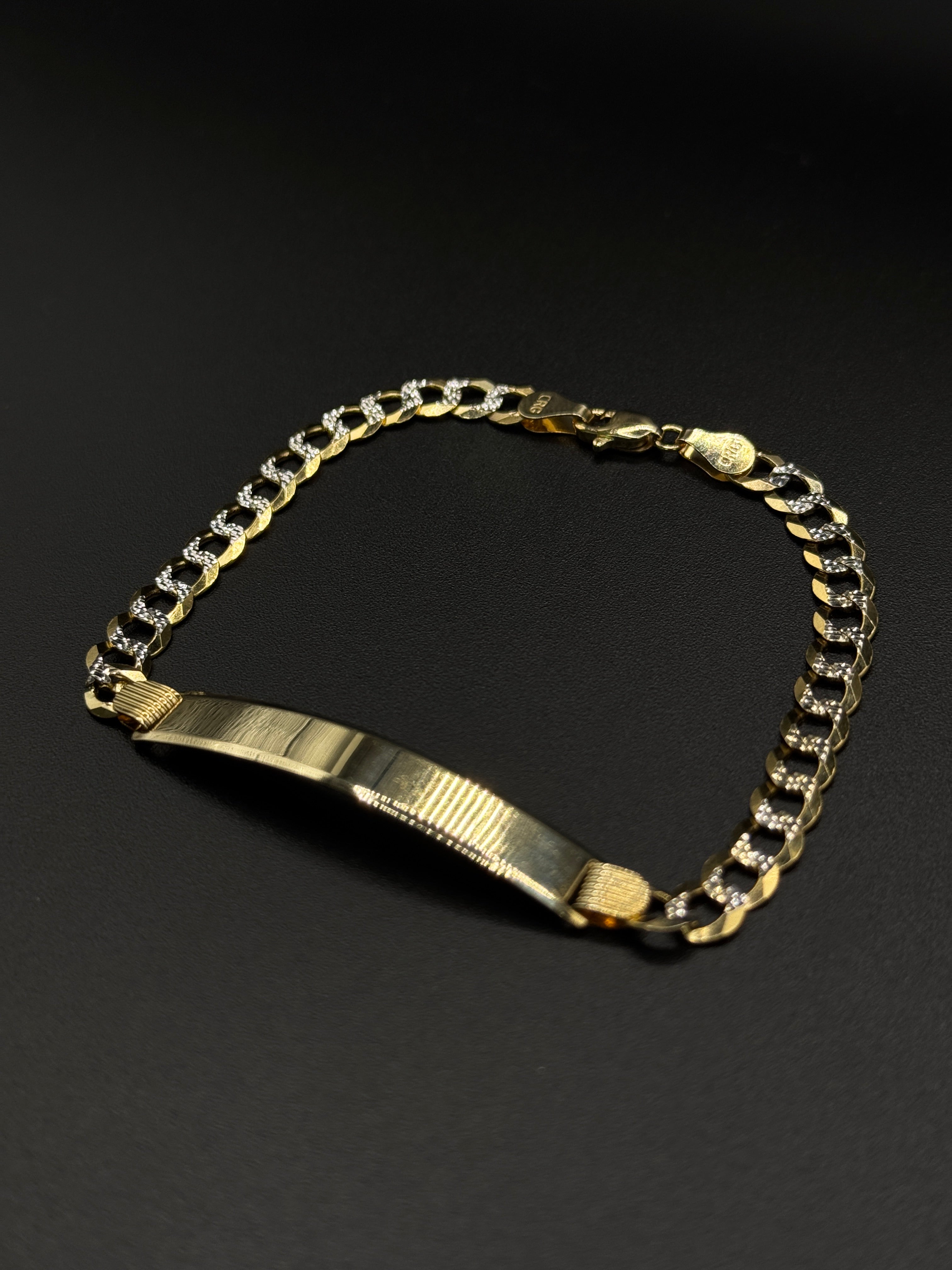 Diamond Cut Cuban Bracelet (5.7) image 0
