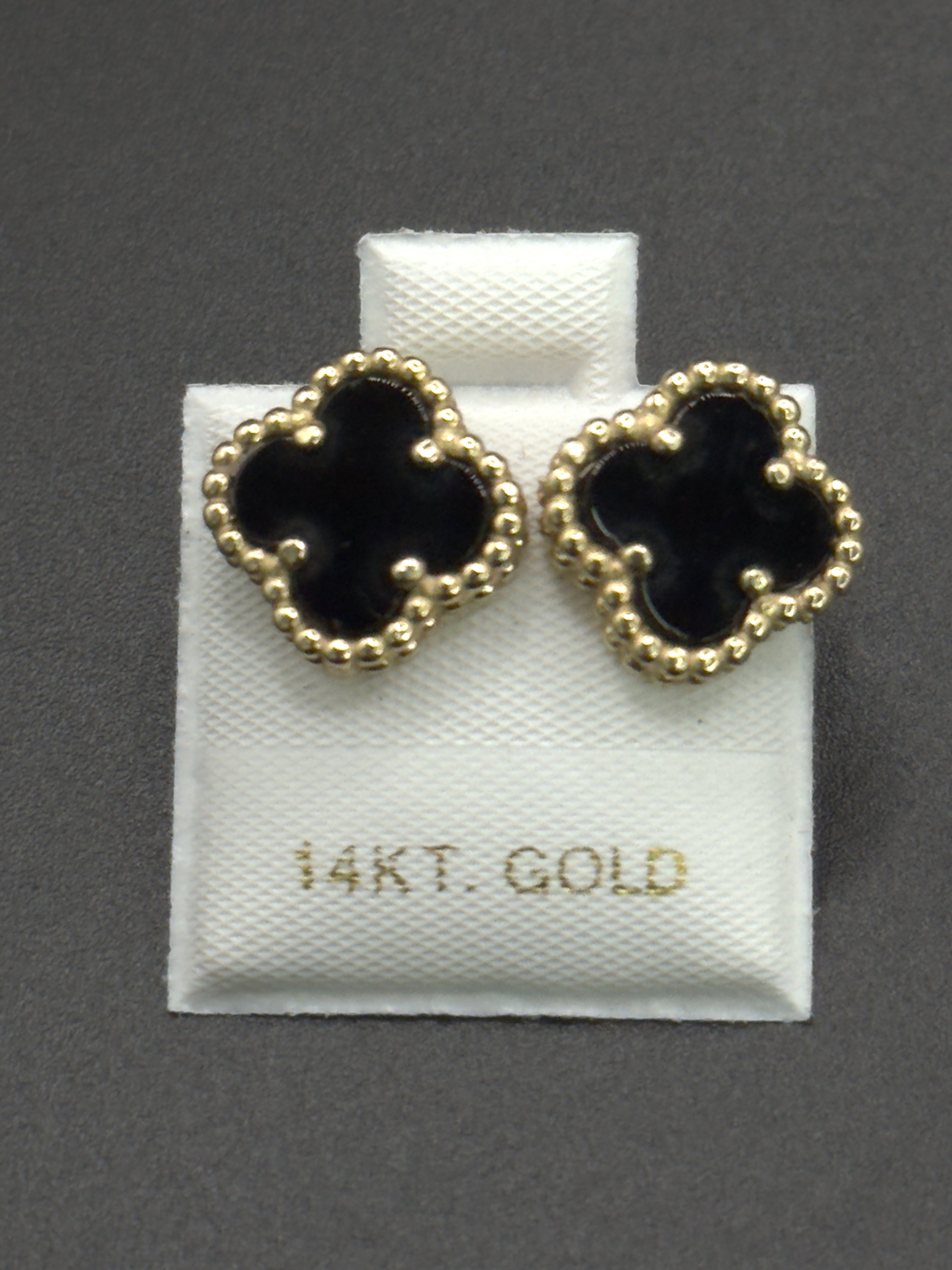 Black Clover Earrings image 0