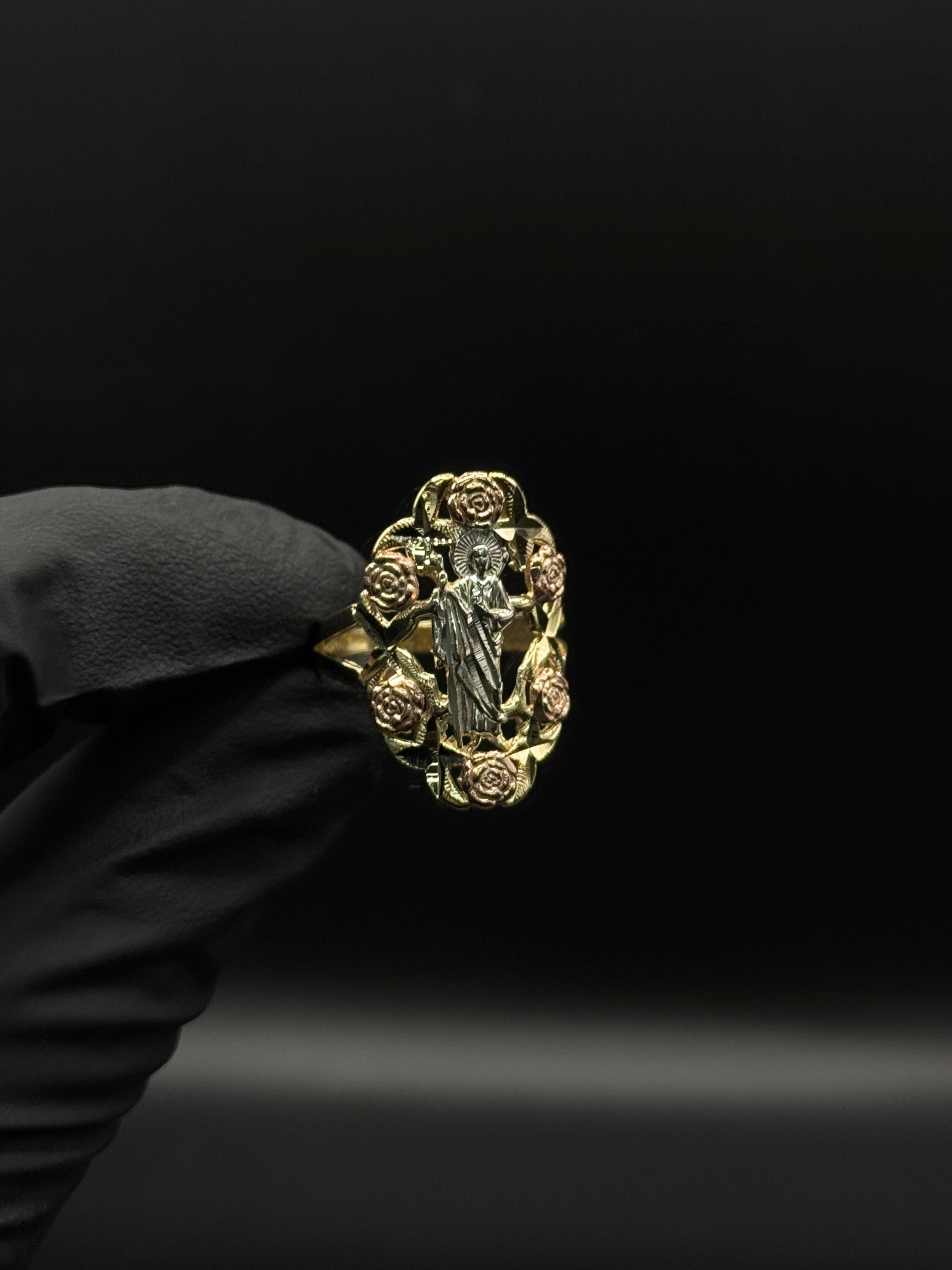 Womens San Judas Rose Ring image 0