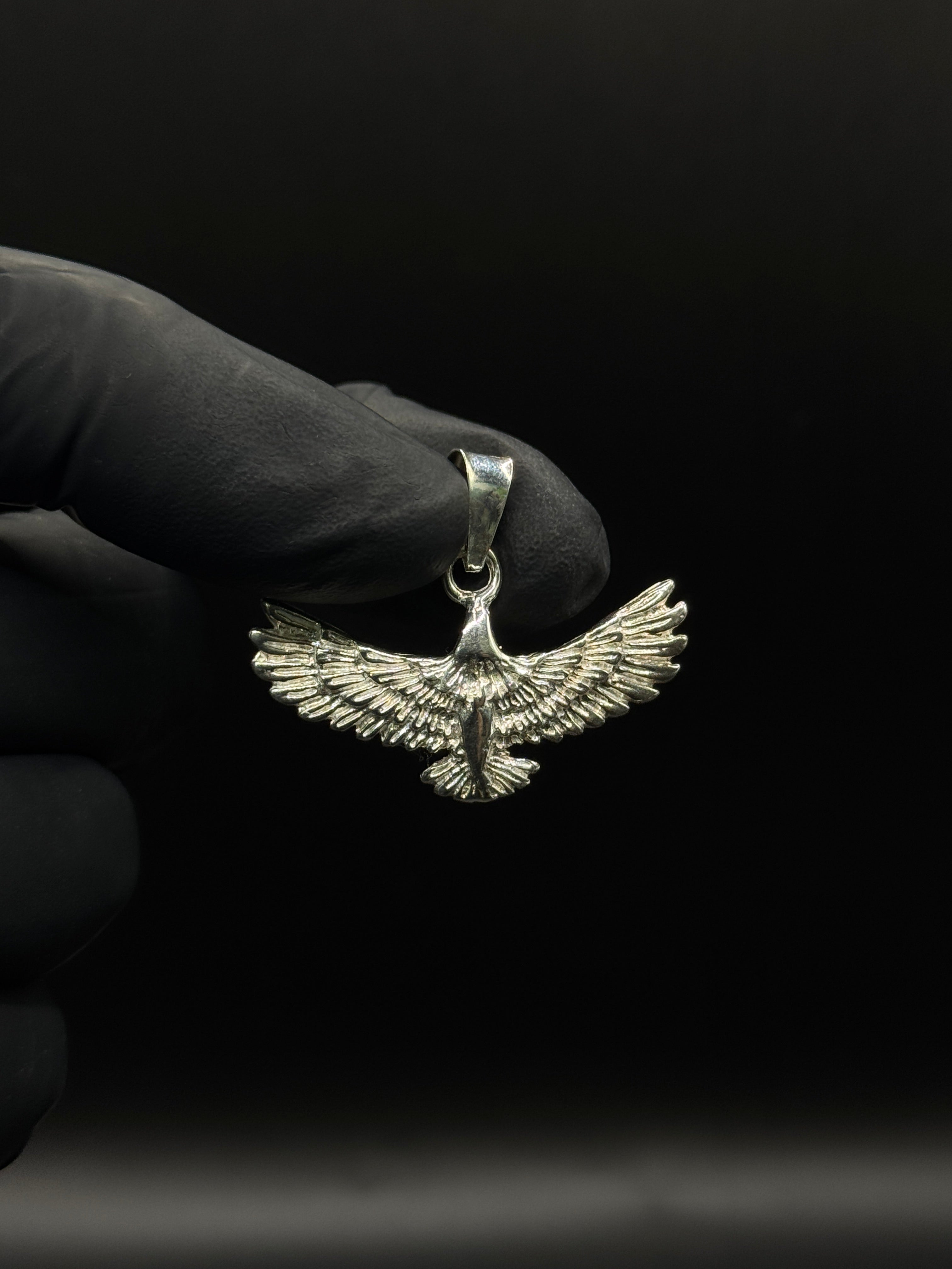 Silver Eagle Pendant (Small) image 0