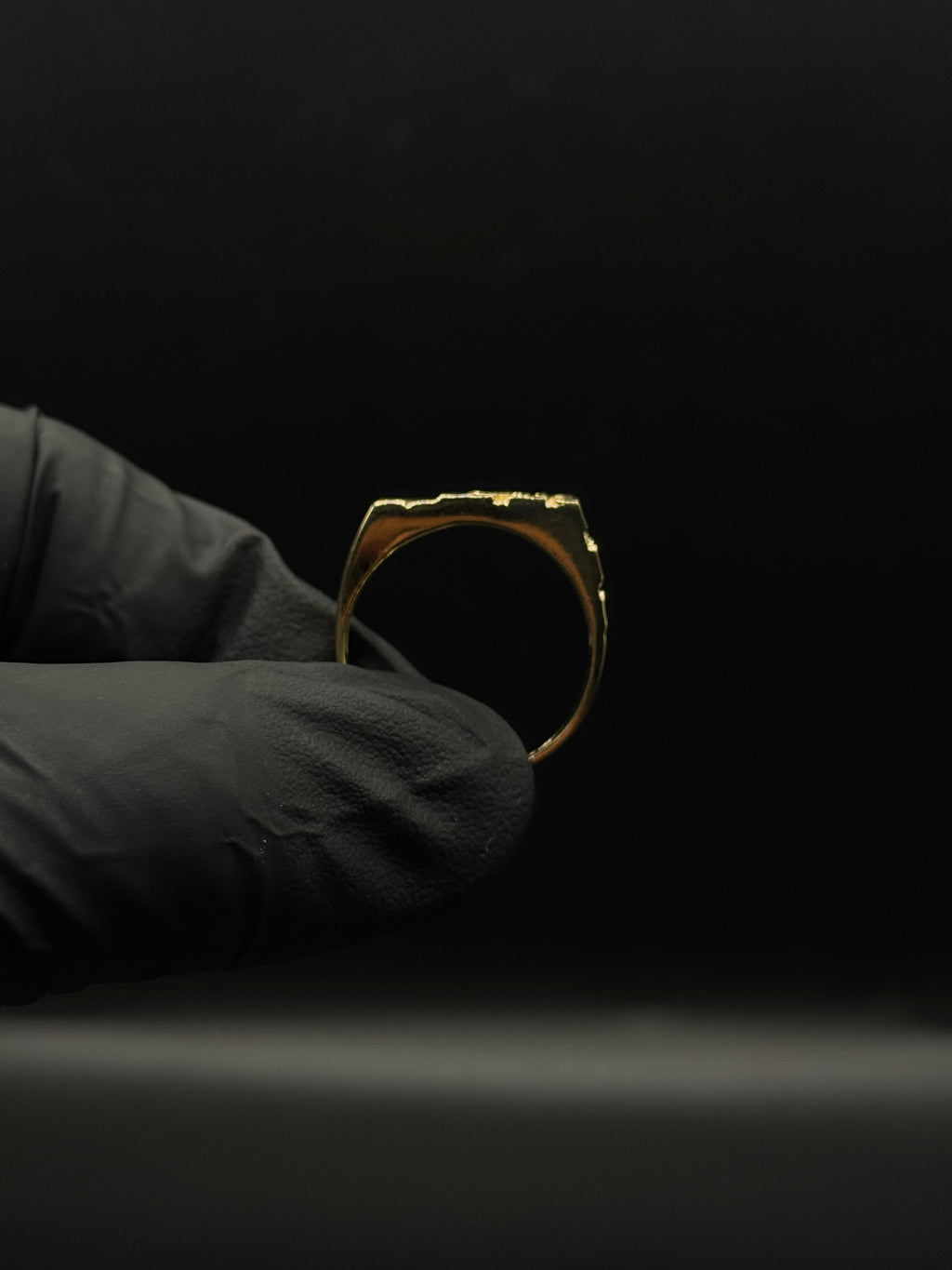 Rectangle Nugget Ring image 1