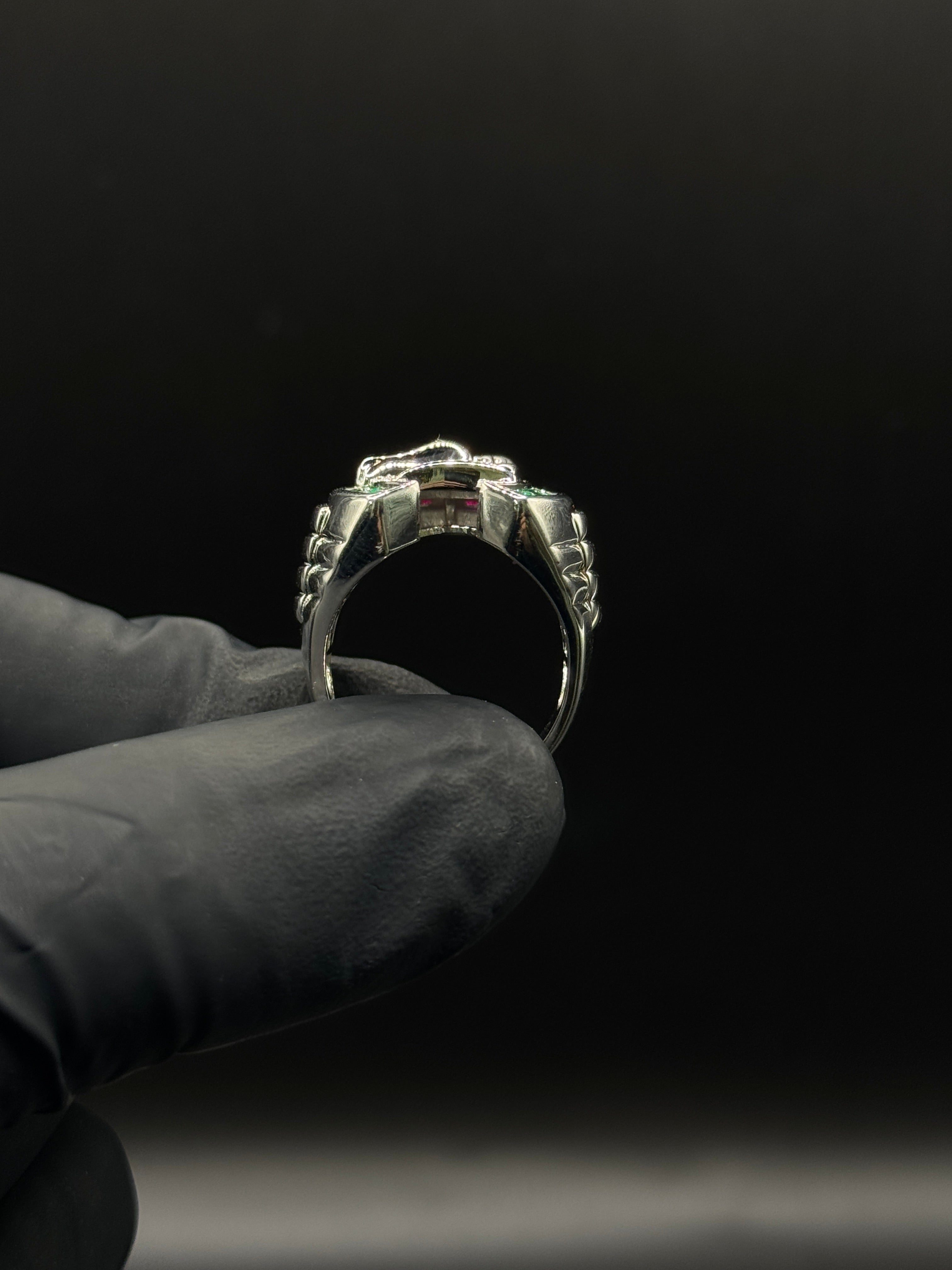 Silver Horse Ring (MX) image 1